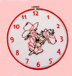 (image for) 77315 Cowgirl Clock